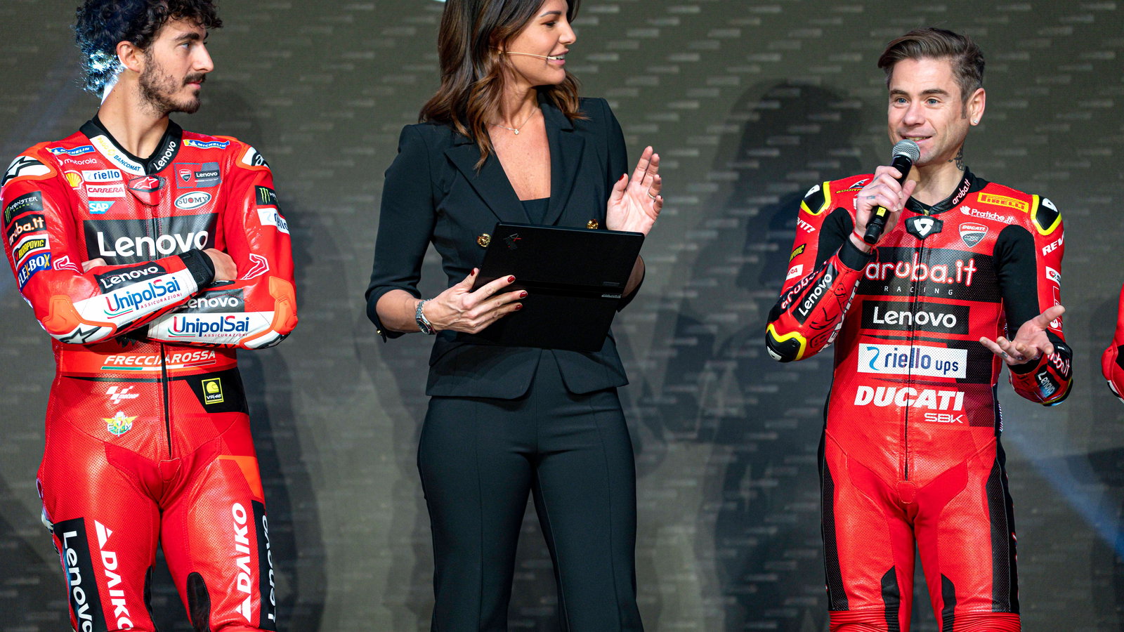 Francesco Bagnaia and Alvaro Bautista
